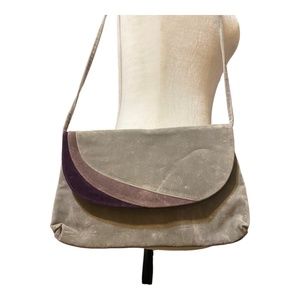 Vintage Cabrelli Canada velvet shoulder bag/clutch